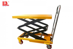 液壓平臺(tái)車的使用應(yīng)有哪些注意事項(xiàng)？